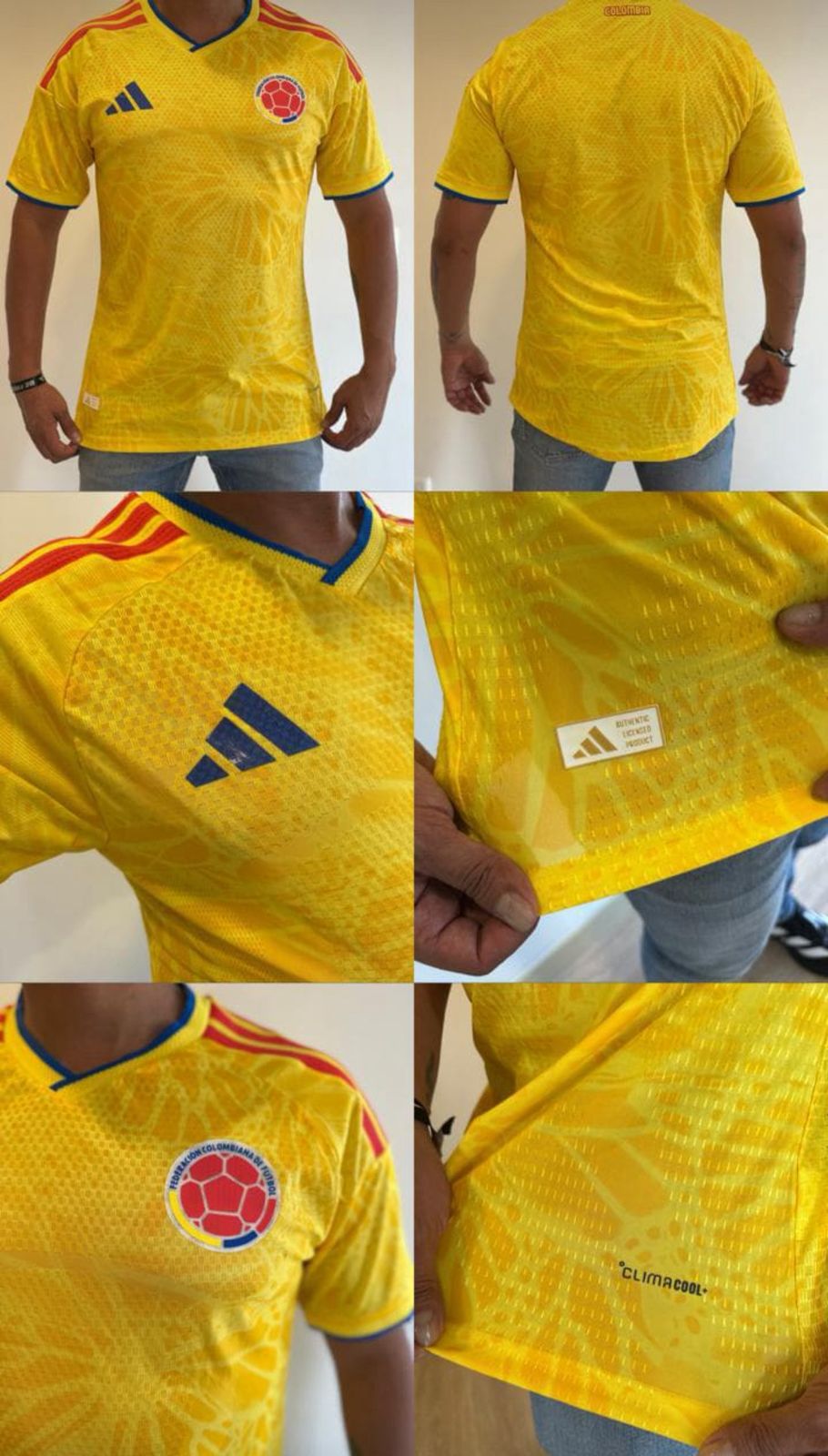 Camiseta selección Colombia 2026 mundial
