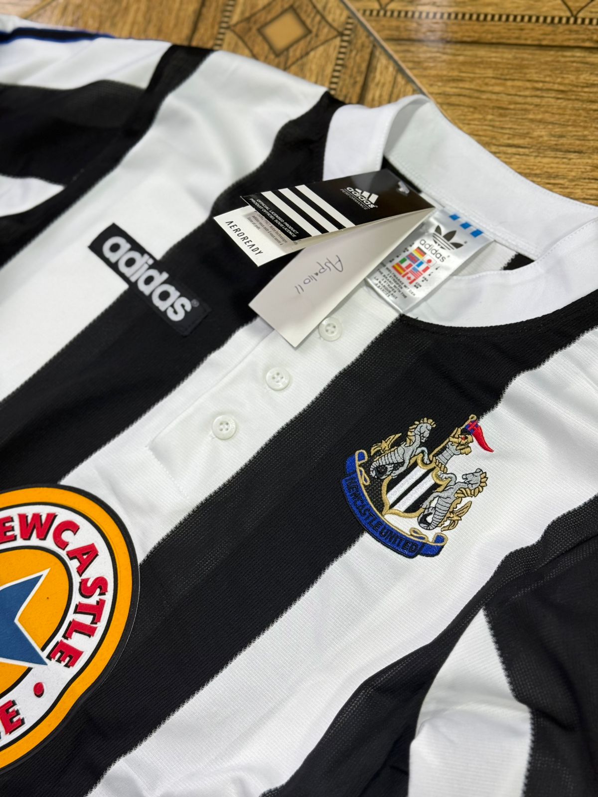 Camiseta Newcastle Retro Tino Asprilla