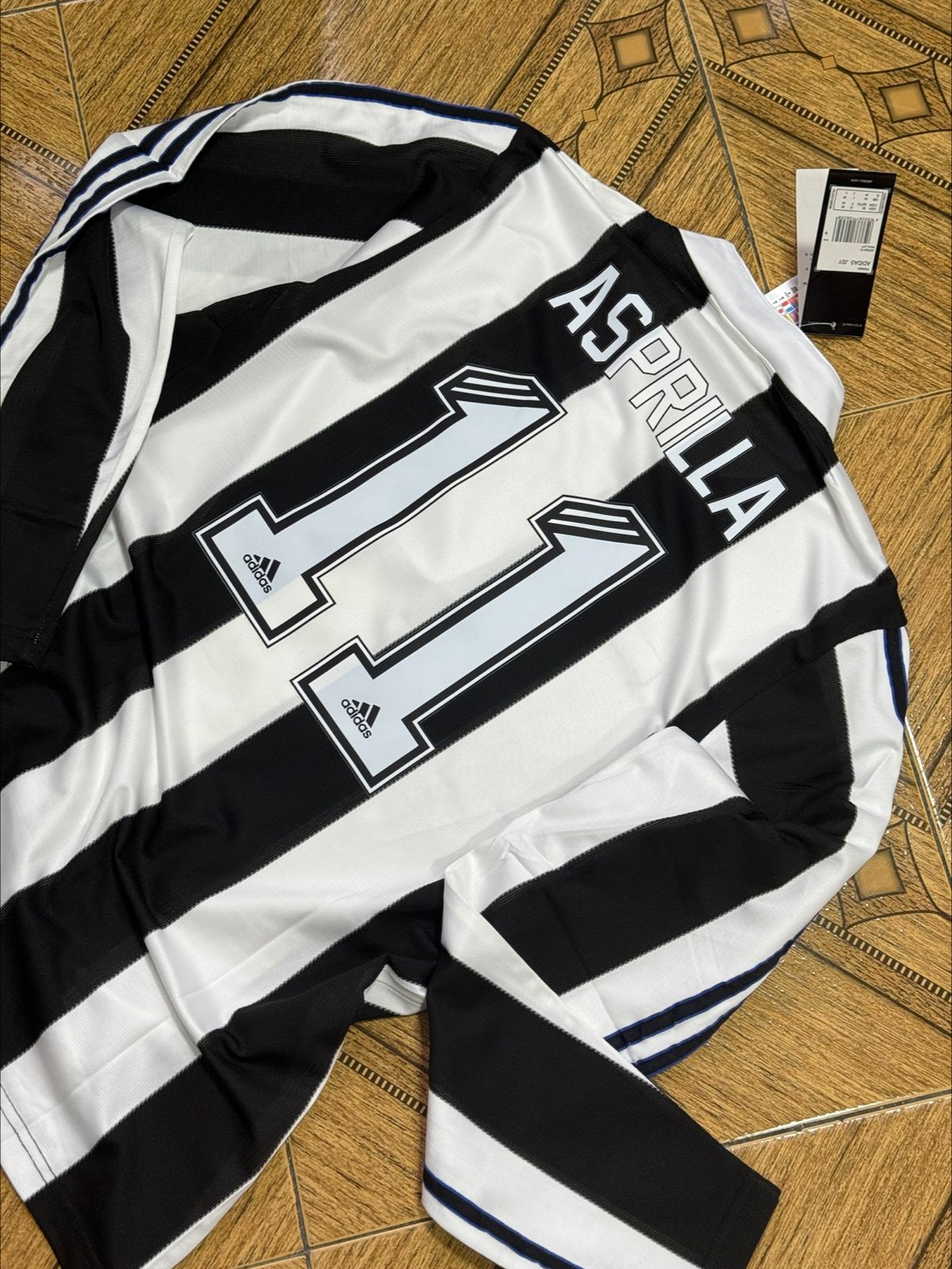 Camiseta Newcastle Retro Tino Asprilla