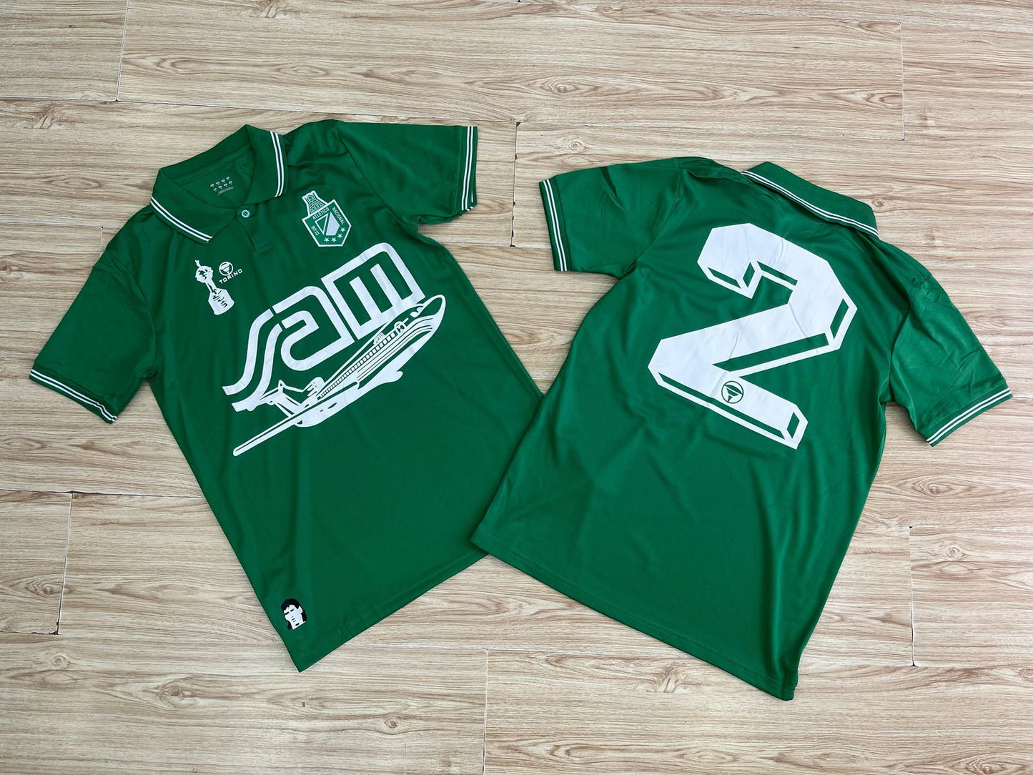 Camisetas retro atlético nacional