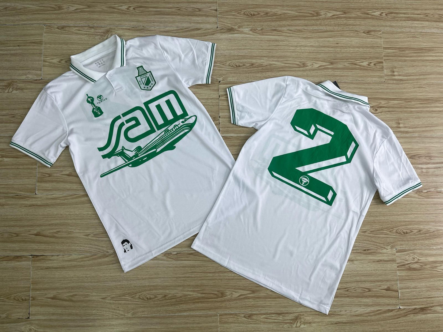 Camisetas retro atlético nacional
