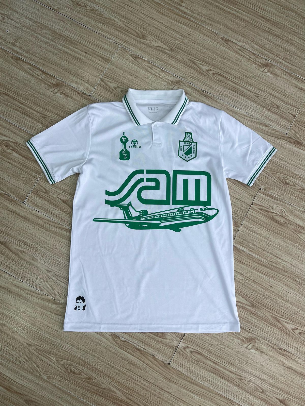 Camisetas retro atlético nacional