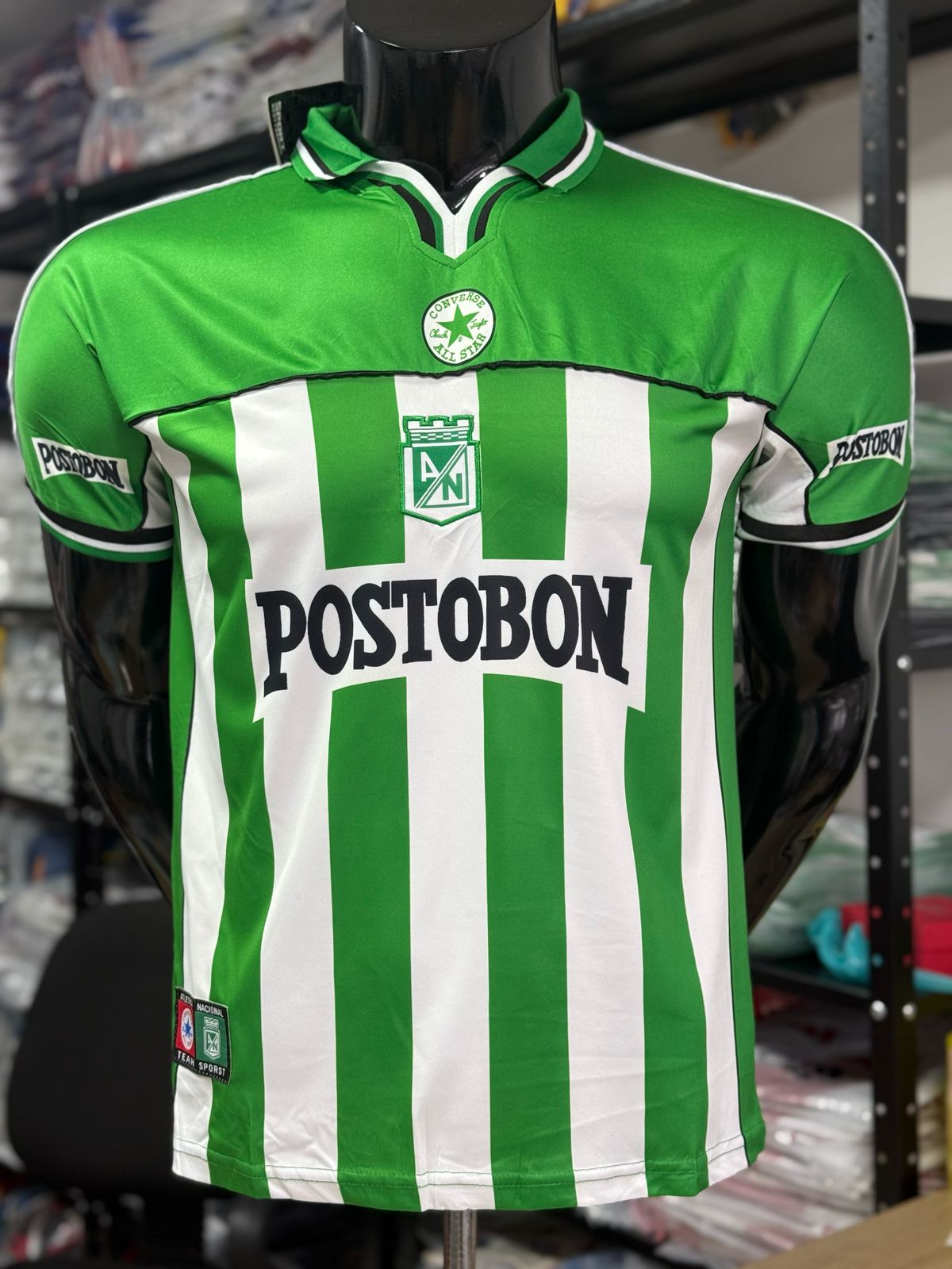 Camisetas retro atlético nacional