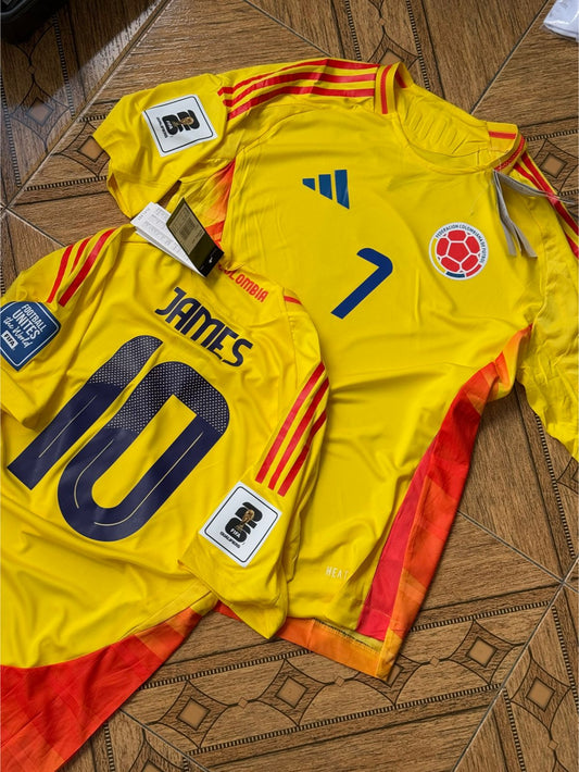Camiseta de selección Colombia principal versión jugador