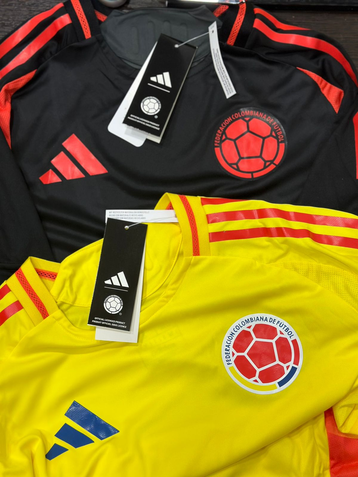 Camisetas selección Colombia versión jugador