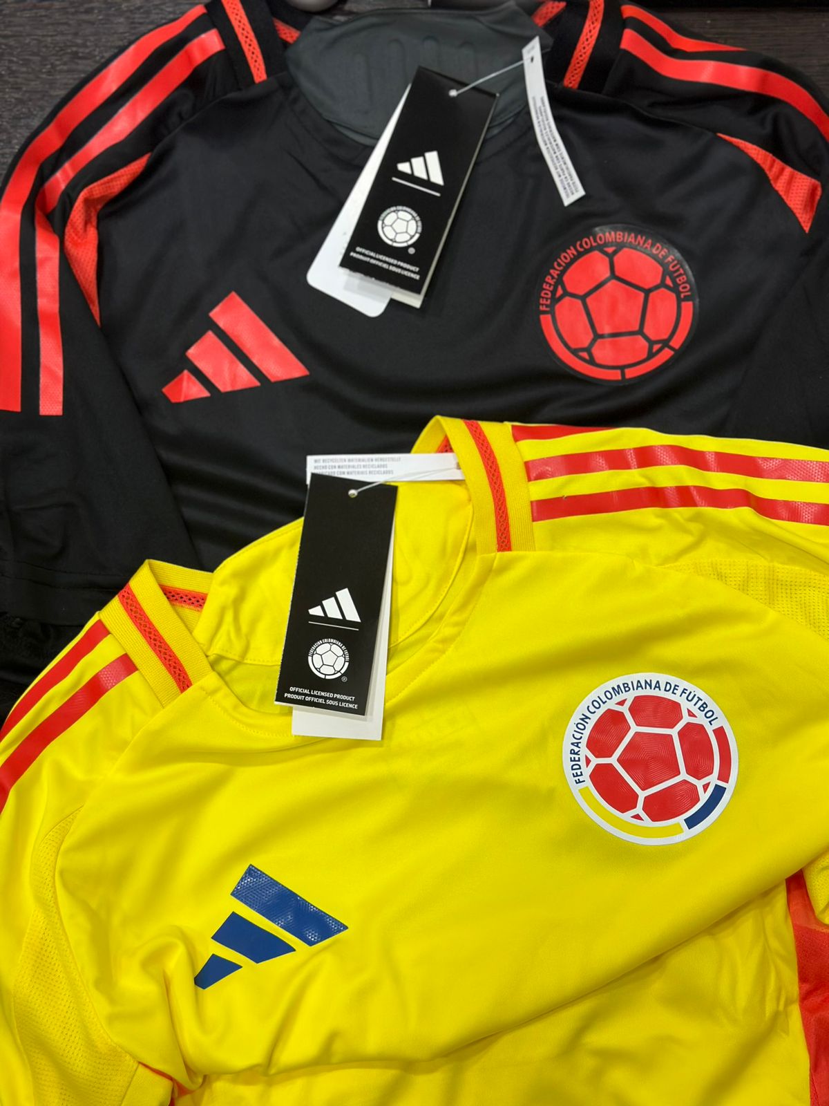 Camisetas selección Colombia versión jugador