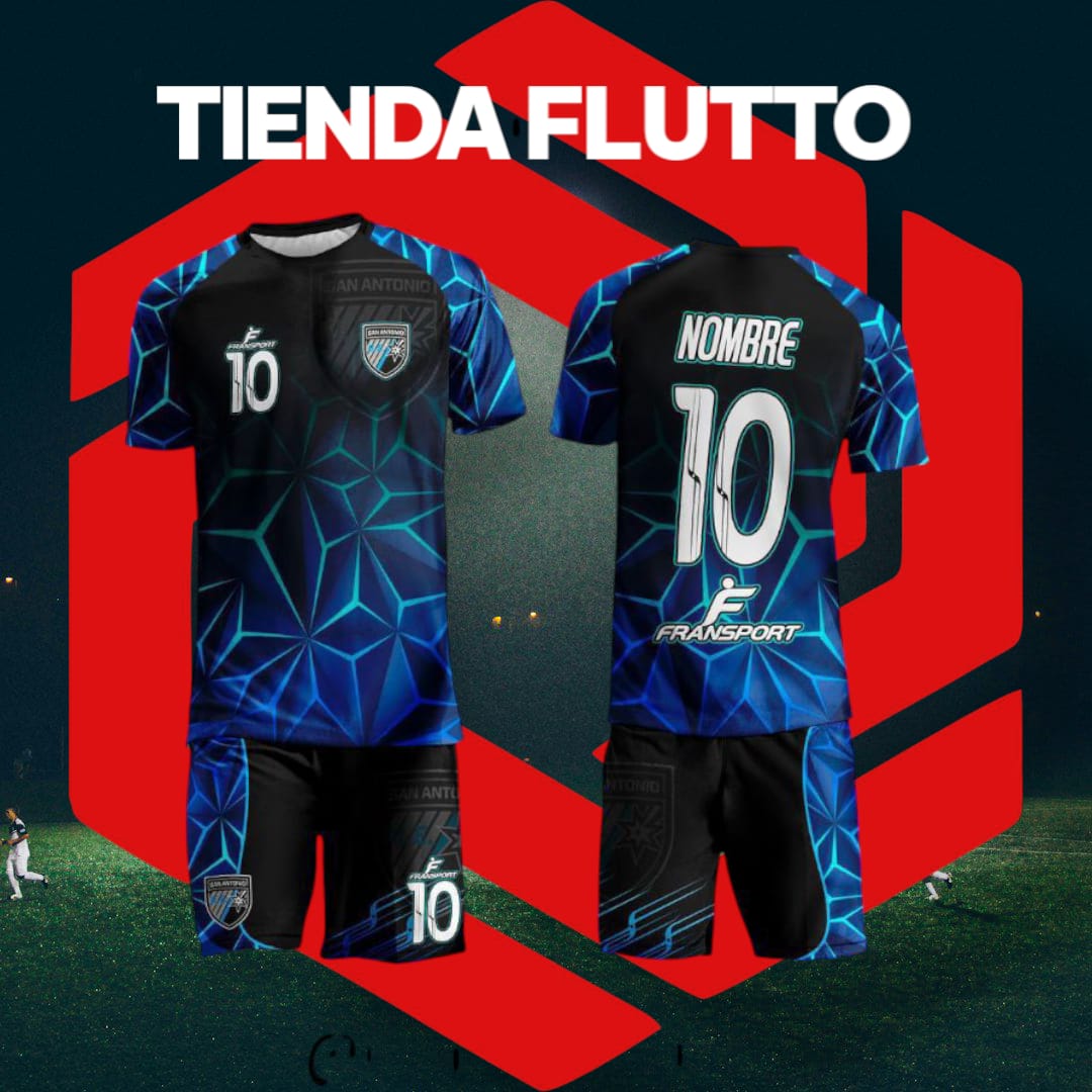 Conjunto personalizado de fútbol